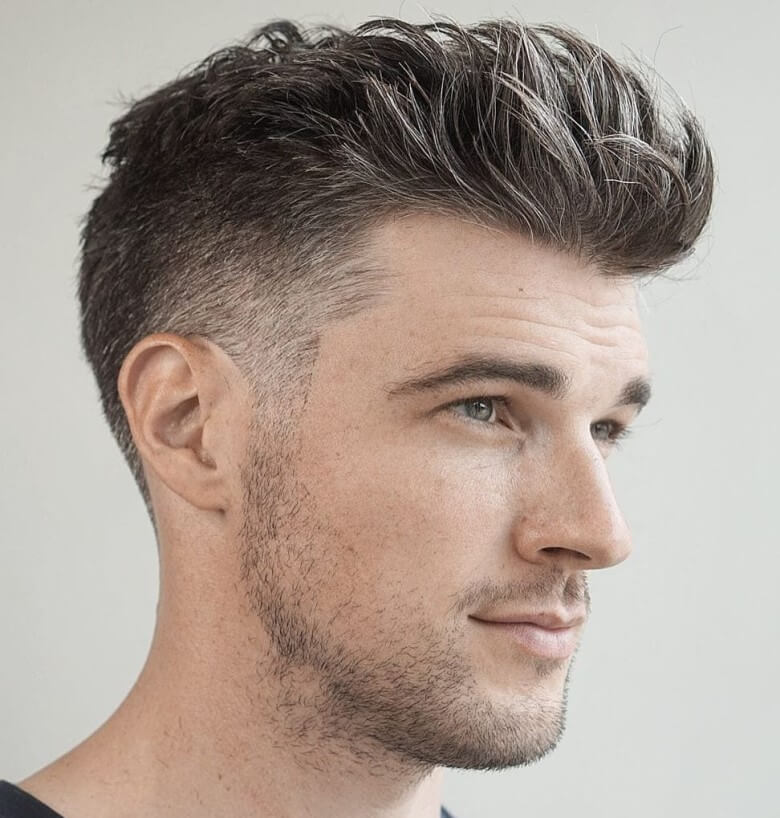 Der Scissor Fade für Männer