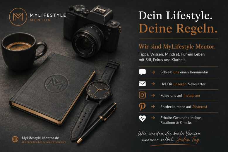 Social Media MyLifestyle-Mentor.de - Folge uns bei Instagram und teile Deine Ideen bei Pinterest