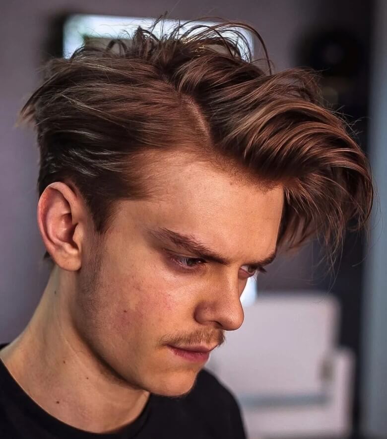 Side Part Männer - Natural Side Part