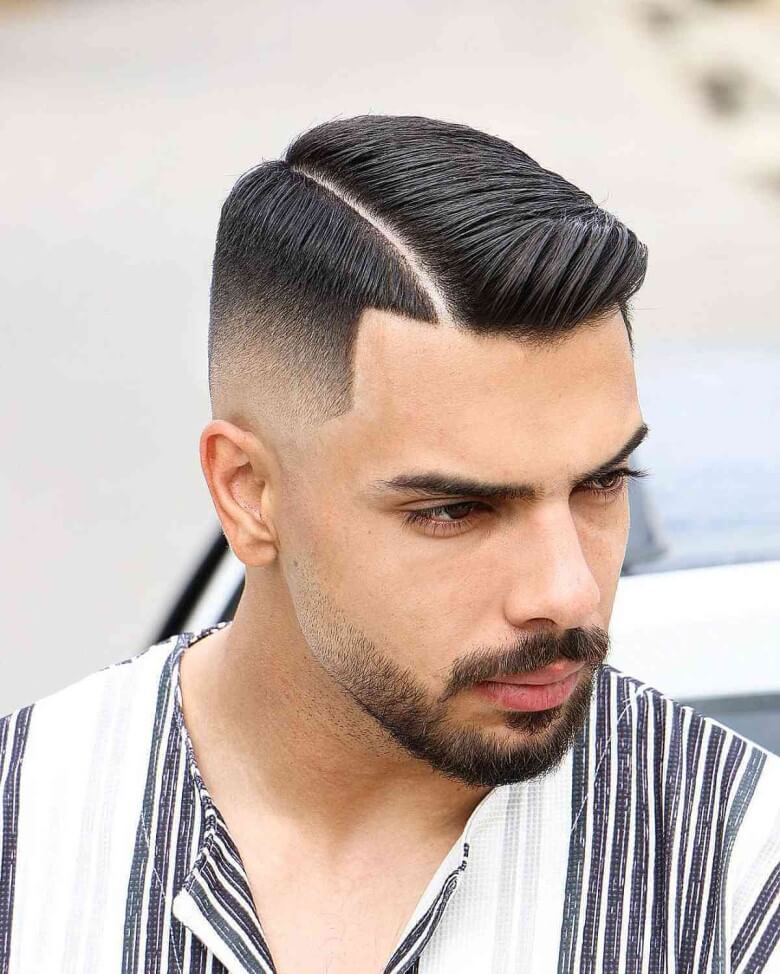 Stylingtipps Side Part Fade