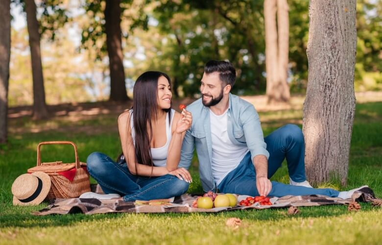 Ideen für das erste Date: Picknick