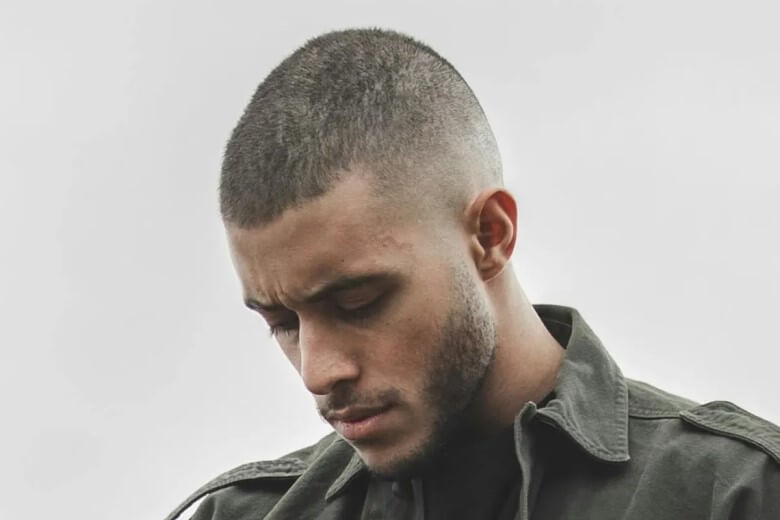 Haarschnitte bei Geheimratsecken - Buzz Cut