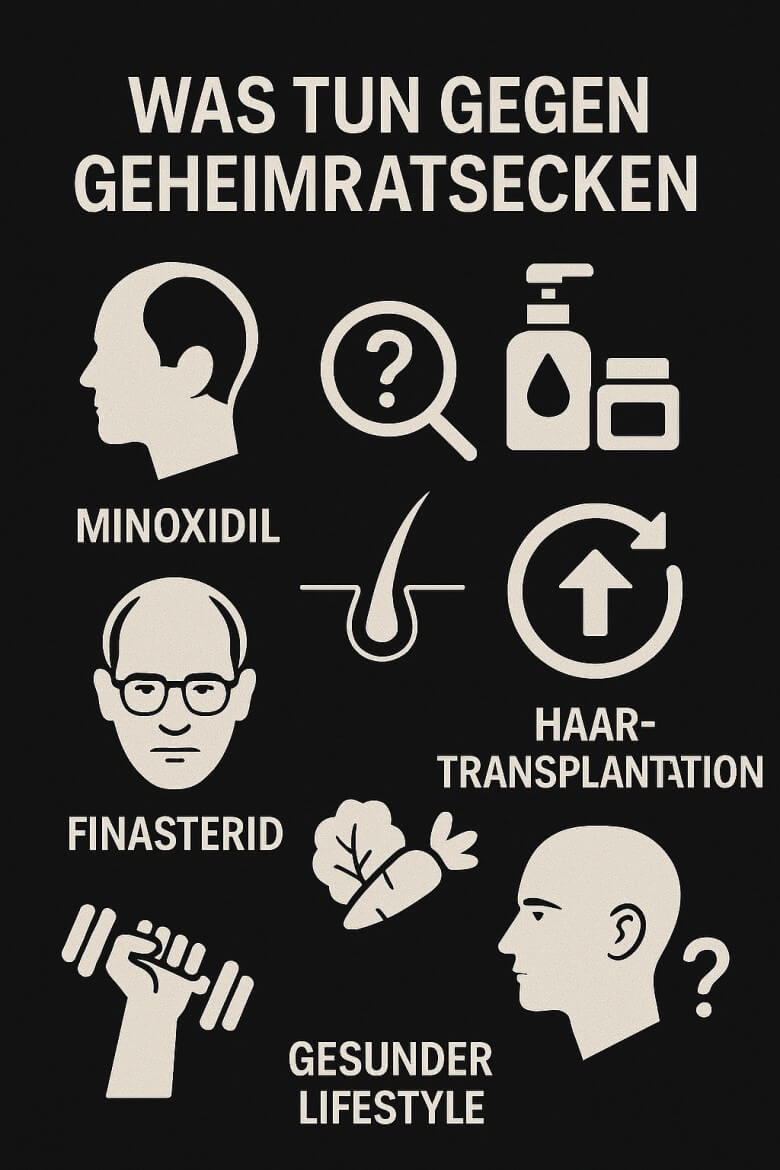 Was tun gegen Geheimratsecken?