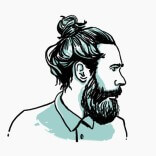 Männerfrisuren: Full Man Bun