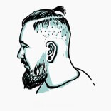 Männerfrisuren: Man Bun als Undercut