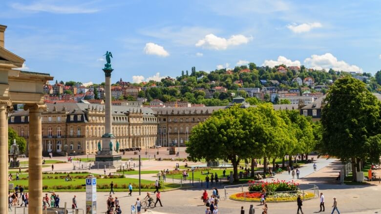 Restaurant Stuttgart Mitte: Die Landeshauptstadt Baden-Würtembergs