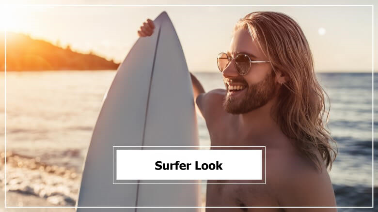 Männerfrisuren 2023: Der Surfer Look
