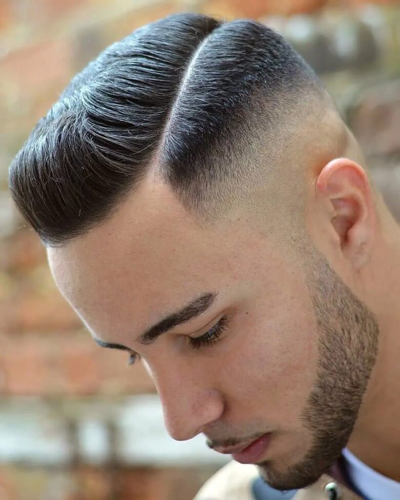 Low Fade Pompadour