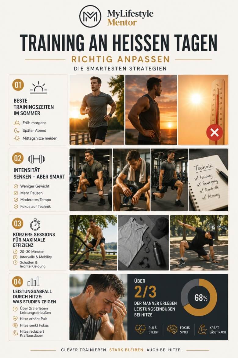 Training bei Hitze Männer