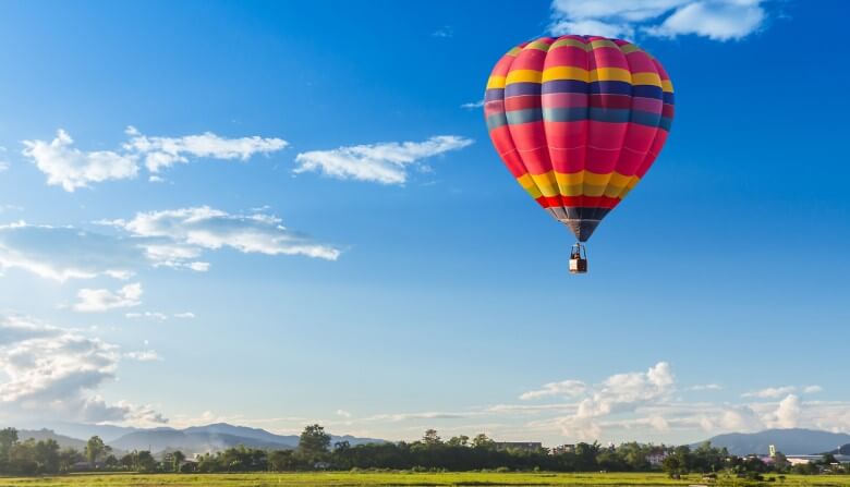 Namenstag Geschenke: Heißluftballohnfahrt