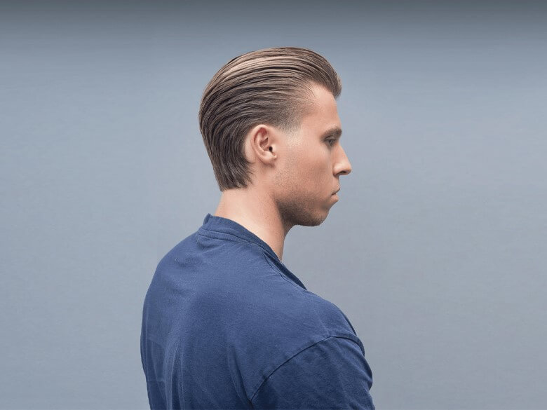 Taper Fade mit fliessendem Haar