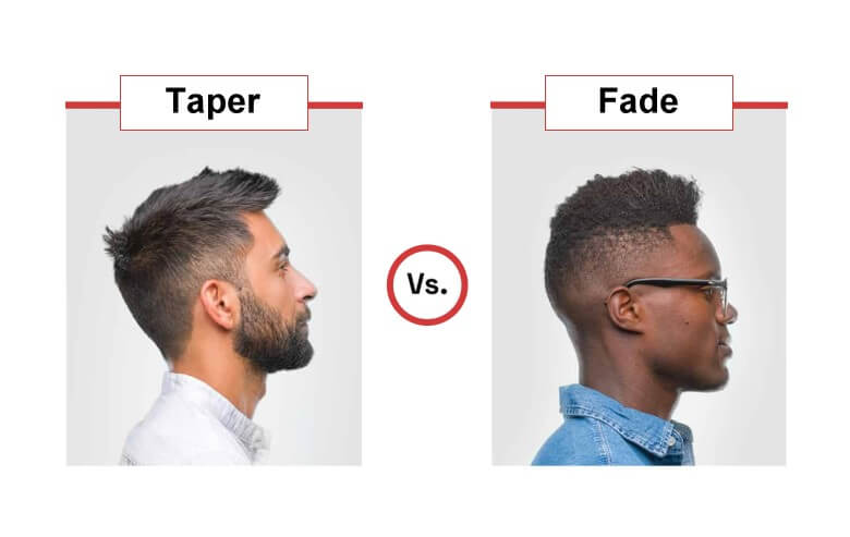 Taper vs. Fade
