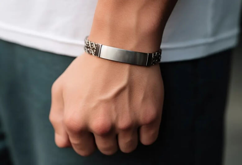 Herrenarmbänder: ID-Armband für Männer