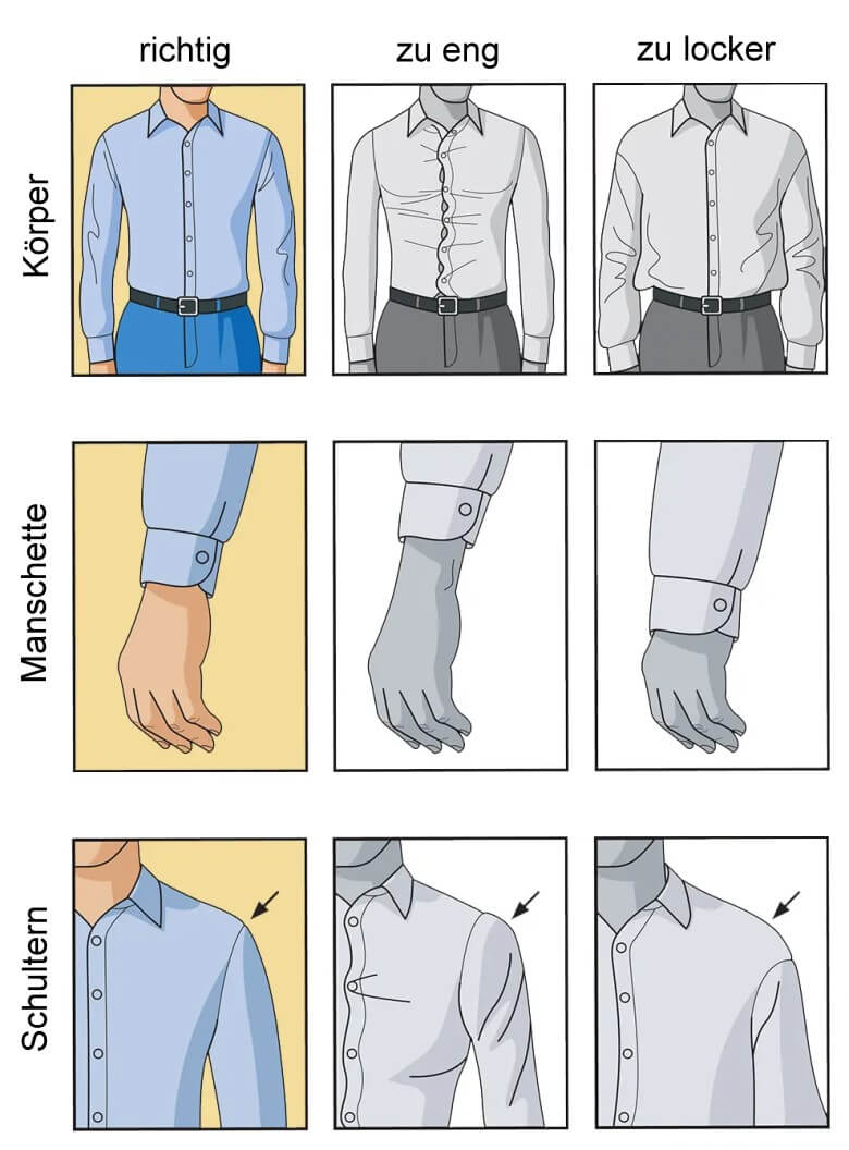 Anzug kaufen: Das passende Hemd