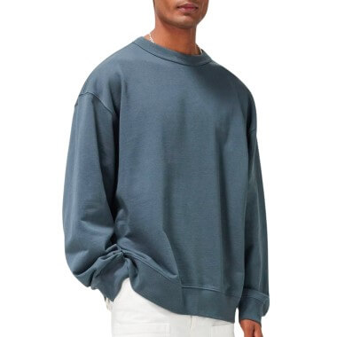 Moderne Sweaters für Herren: Dries Van Noten Hax Übergroßes Sweatshirt aus Baumwolljersey