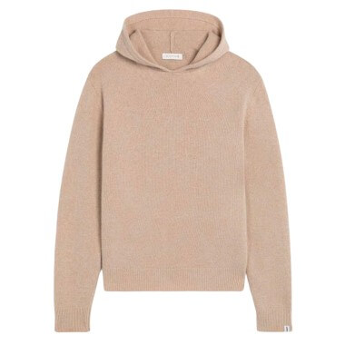 Sweatshirts: Mackintosh Wiverton Beige Kapuzenpullover aus Merinowolle und Kaschmir