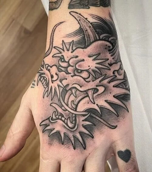 Klassisches japanisches Tattoo