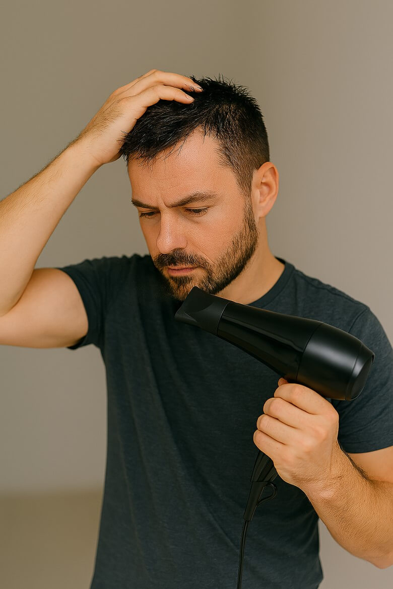 Styling Texture Crop - Haare föhnen