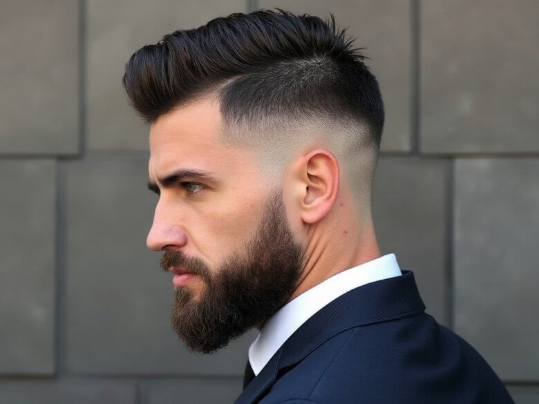 Business Haarschnitt für Männer - Business Fade