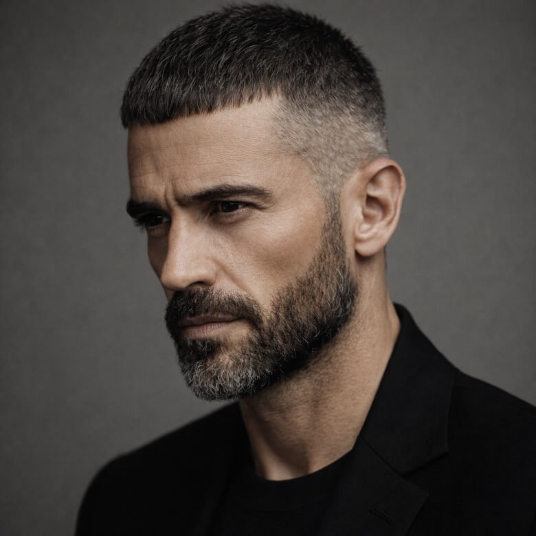 Professionelle Männerfrisuren - Caesar Cut