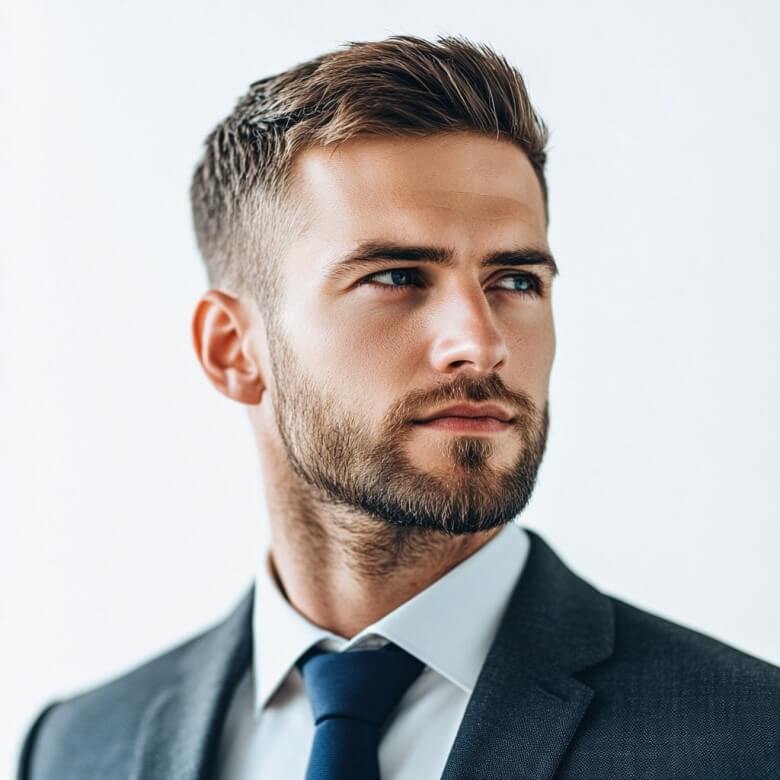 Business Frisuren wellige Haare