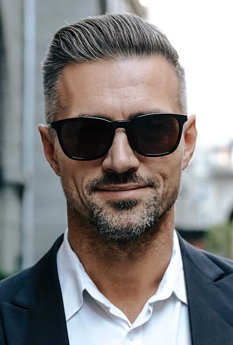 Männerfrisuren Büro - Ivy League Schnitt