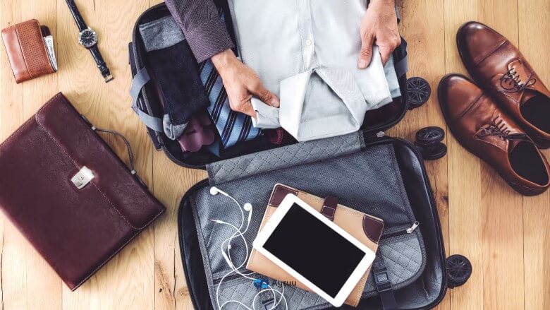 Komplette Packliste für Dienstreisen