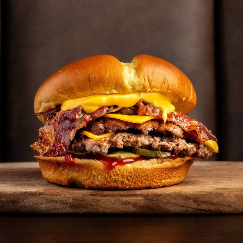 Burger Rezepte - The Smoky BBQ Beast