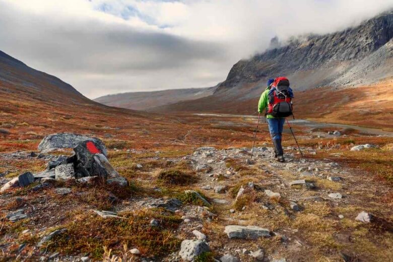 Beliebtesten Fernwanderwege - Kungsleden in Schweden