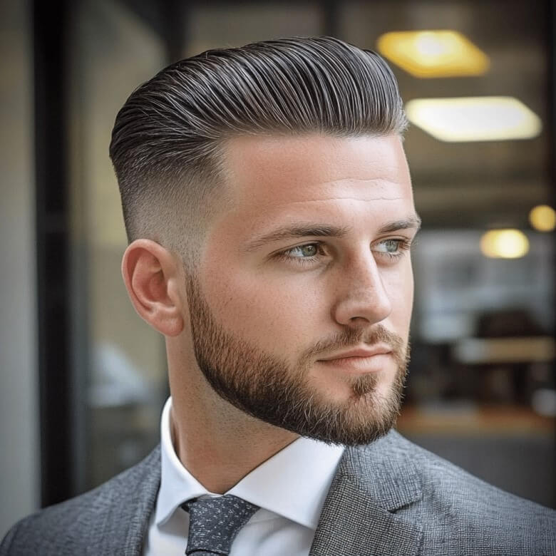 SLickback im Business-Style
