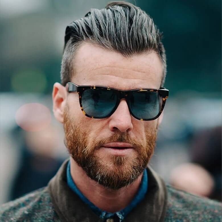 Männerfrisuren - US-Barbershop Slickback