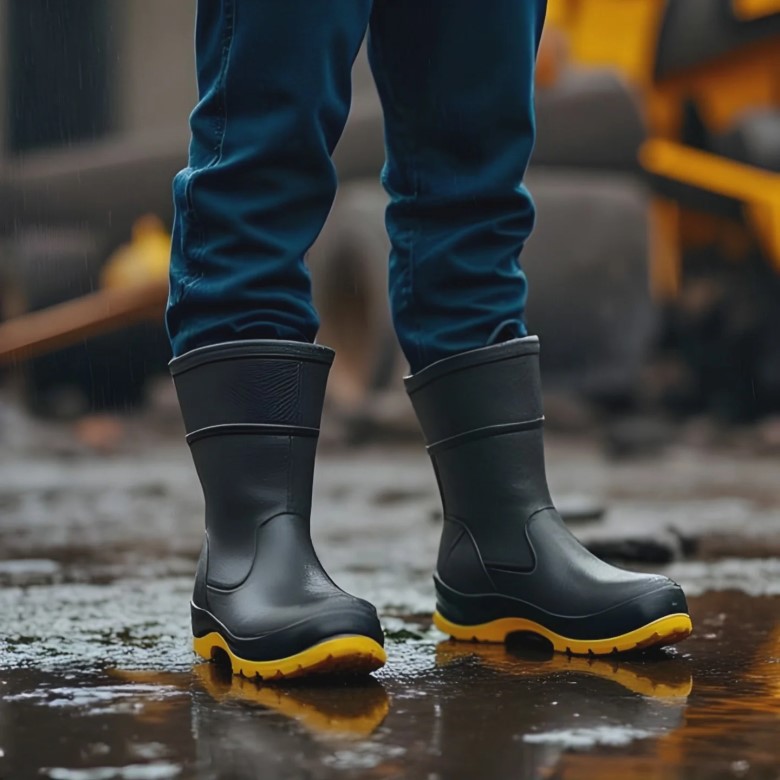 Herbst Winterschuhe Männer - Rainboots Gummistiefel