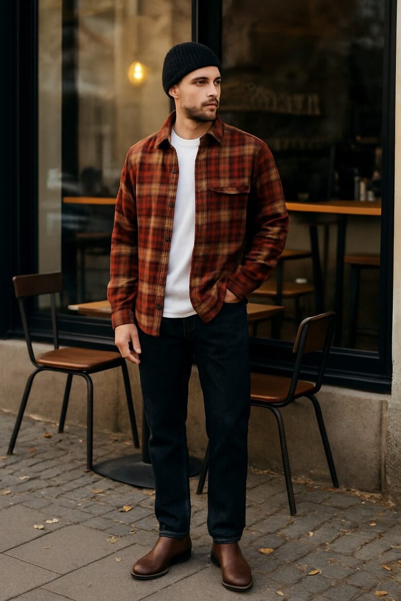 Herbstmode Casual Weekend Männer