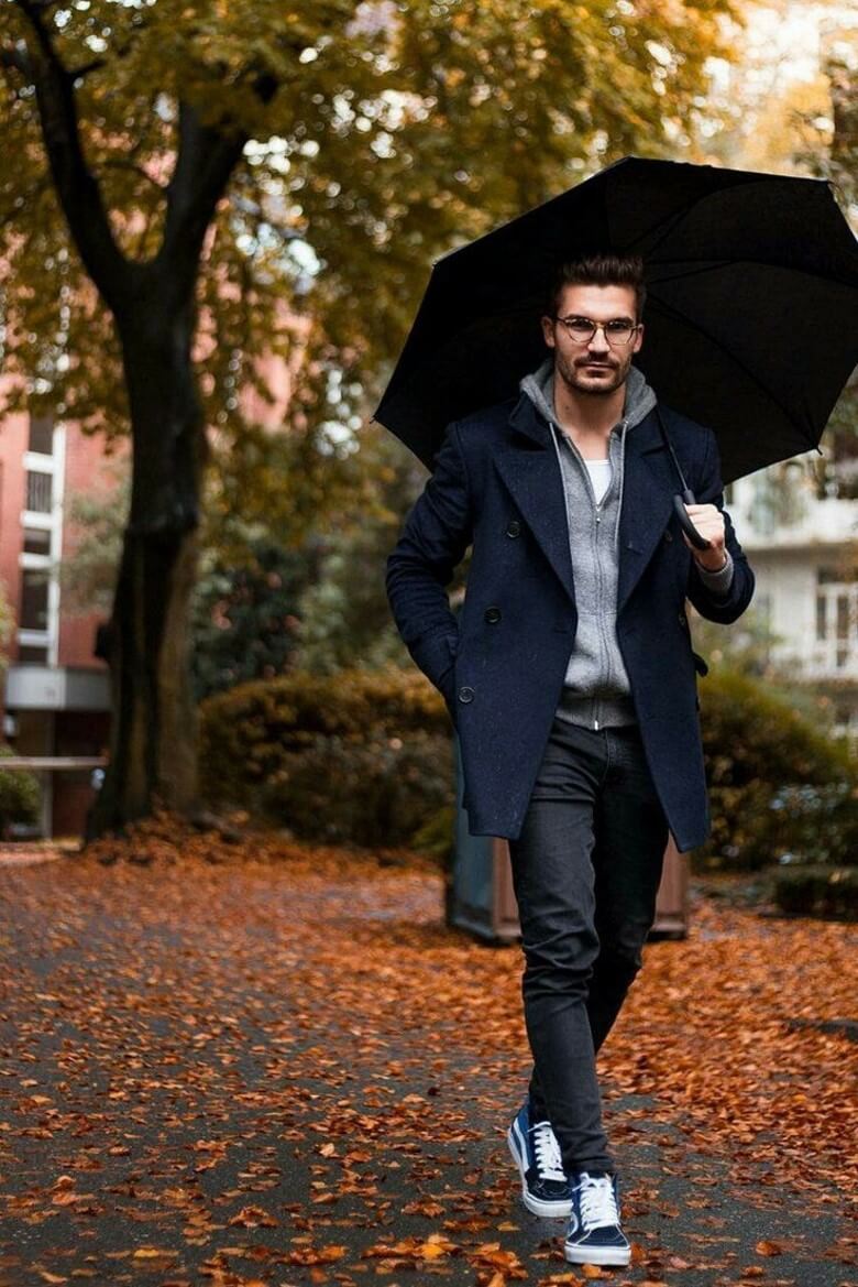 Herbst Outfits Herren - Dunkle Jeans