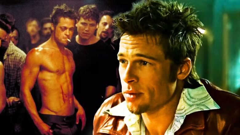 Brad Pitt Frisuren in Fight Club