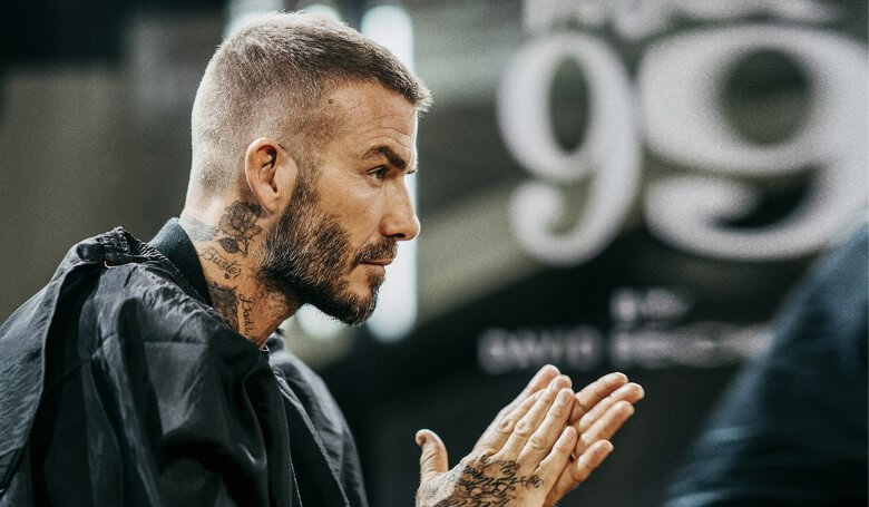 Männerfrisuren von Stars - David Beckham