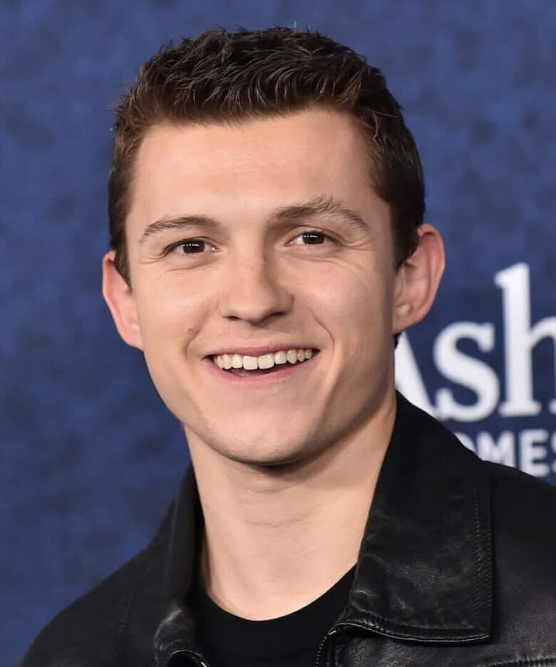 Hollywodd-Stars Tom Holland mit Messy Quiff