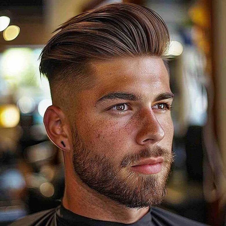Undercut Männer 2025 - Styling und Pflege