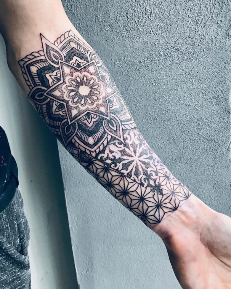 Arm Tattoos Männer - Mandalas