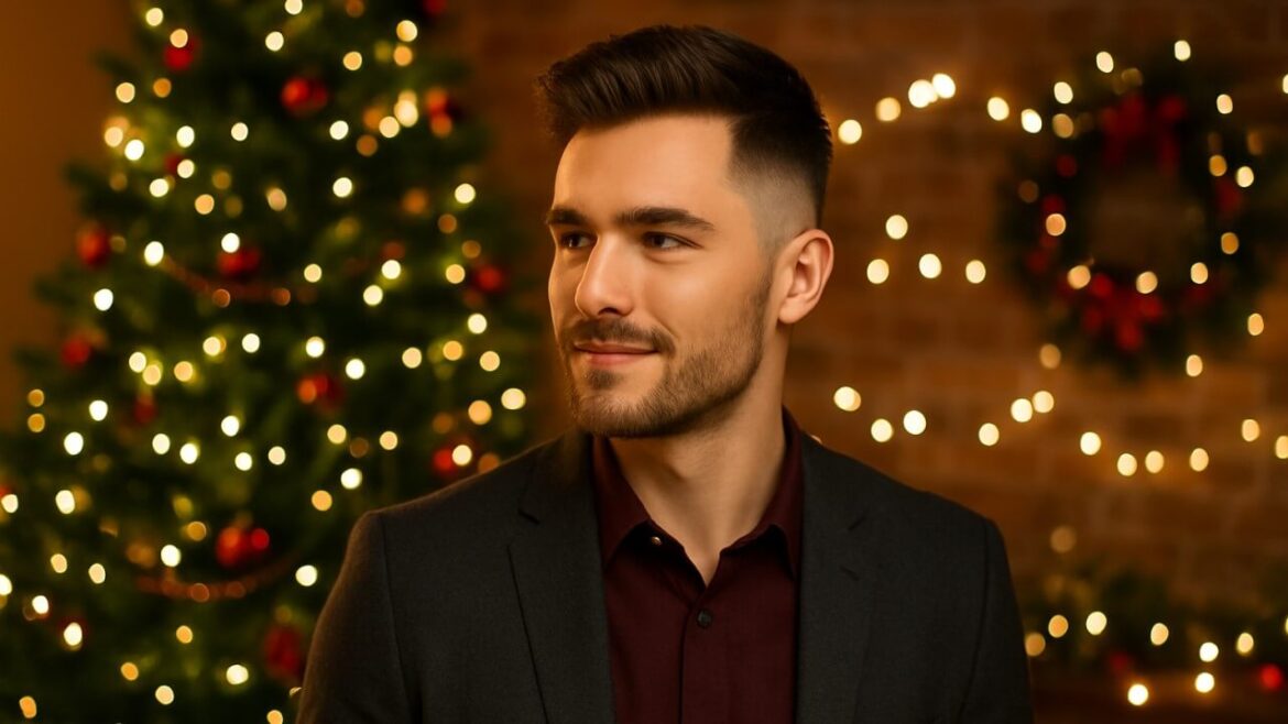 7 passende Weihnachtsfrisuren für Männer