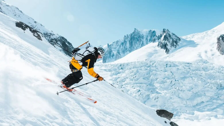 Outdoor-Aktivitäten für Männer im WInter