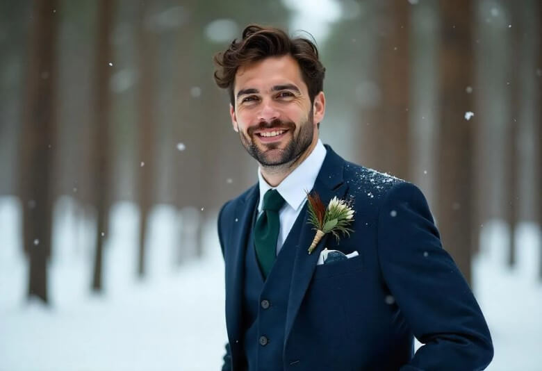 Outfits für Männer für eine WInterhocheit