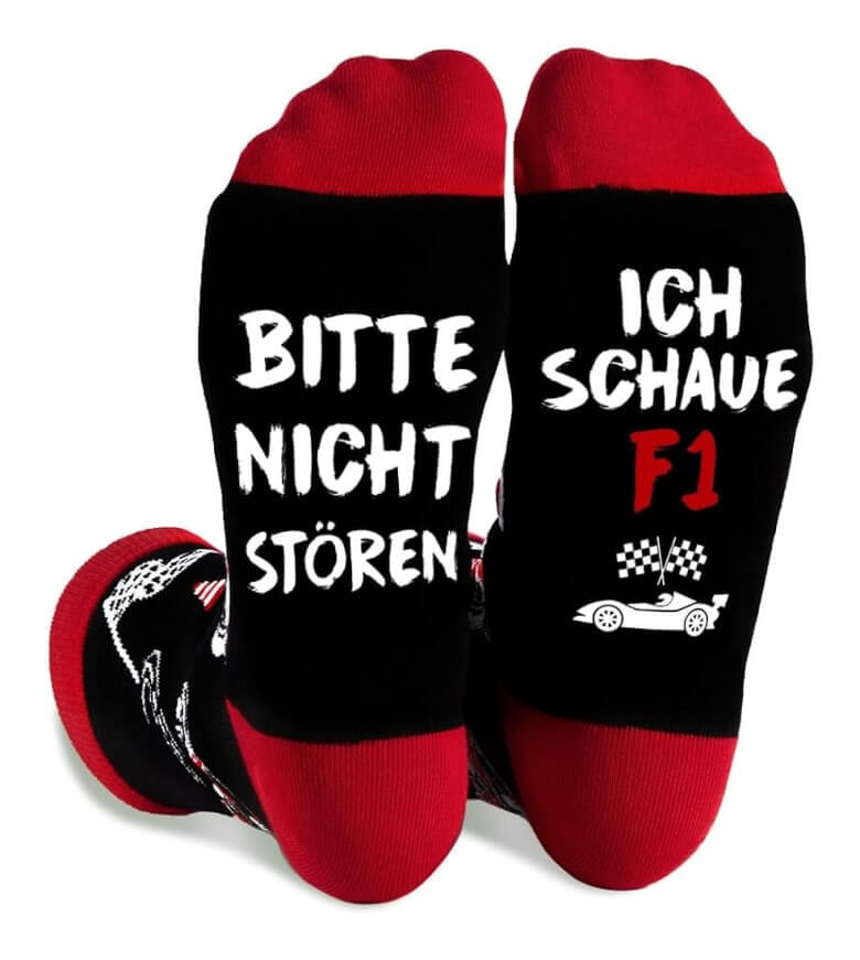 Lustige Weihnachtsgeschenke für Männer - WAMIOKAGRO Lustige Weihnachts-Socken für Männer