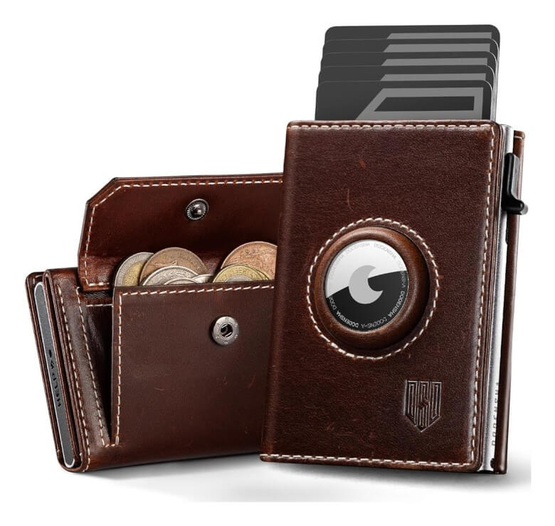 Stille Geschenke für Männer - DODENSHA Airtag Wallet Herren Geldbörse