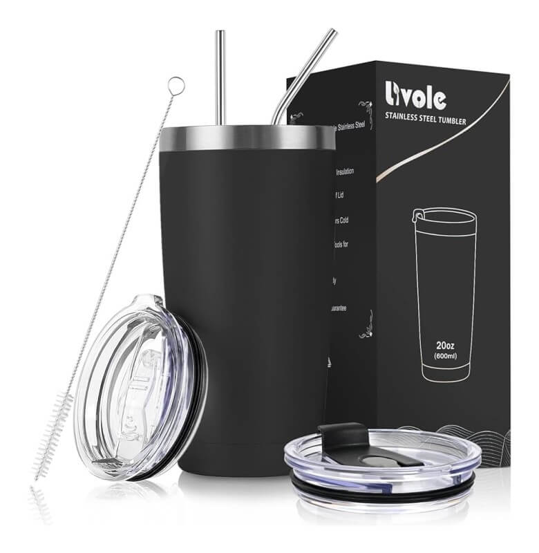 Geschenkideen für Männer - Livole Thermobecher Geschenk für Männer