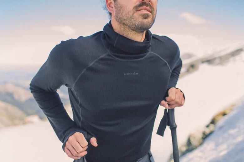 Skikleidung aus Merino-Wolle