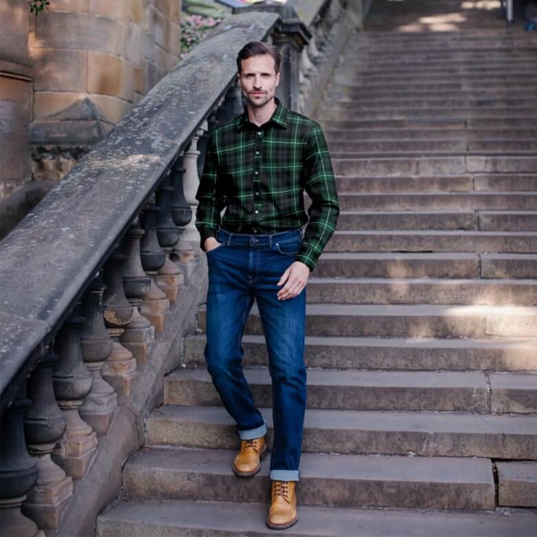 Herren Weihnachtskleidung - Country Style