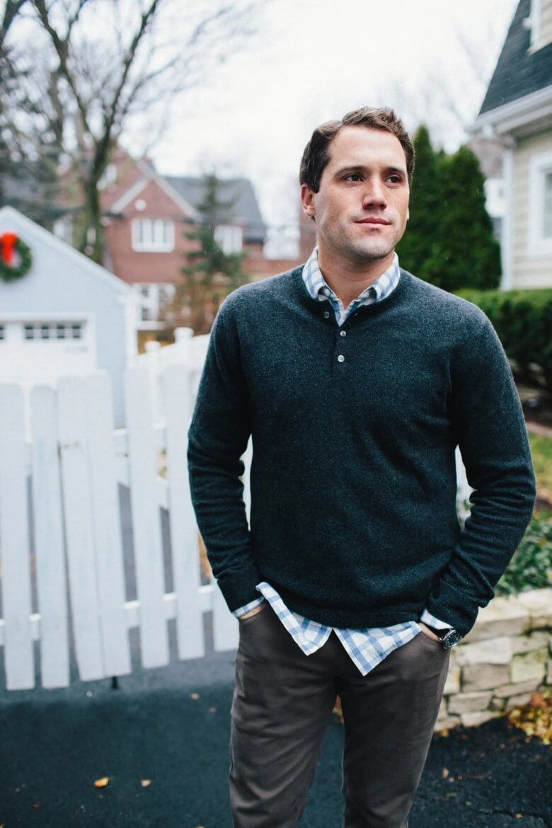 Weihnachten Herrenkleidung - Festlich clean