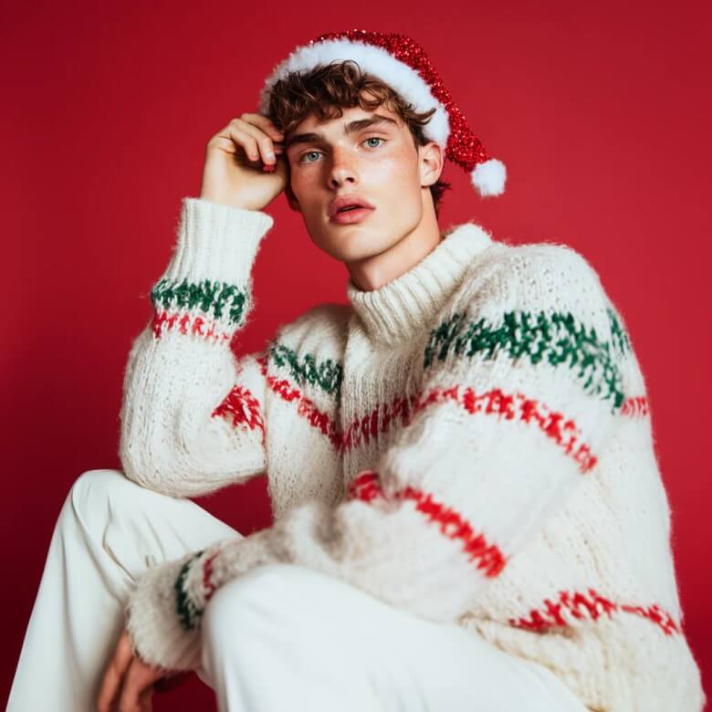 Die richtigen Materialien für Dein Weihnachtsoutfit