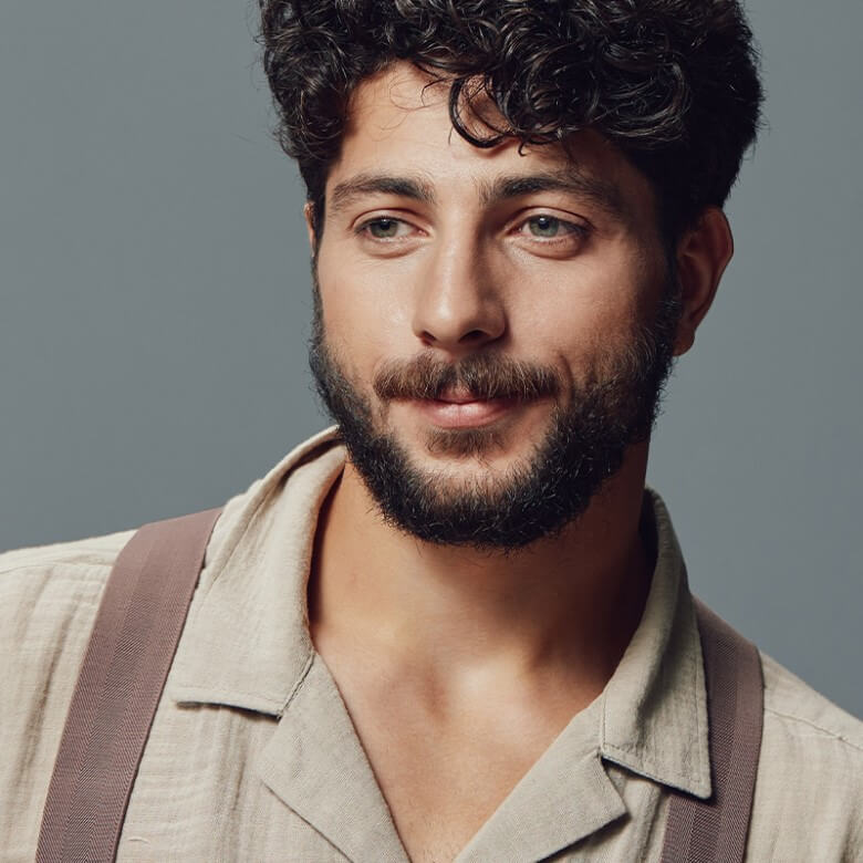 Bartstyles für herzförmige Gesichter